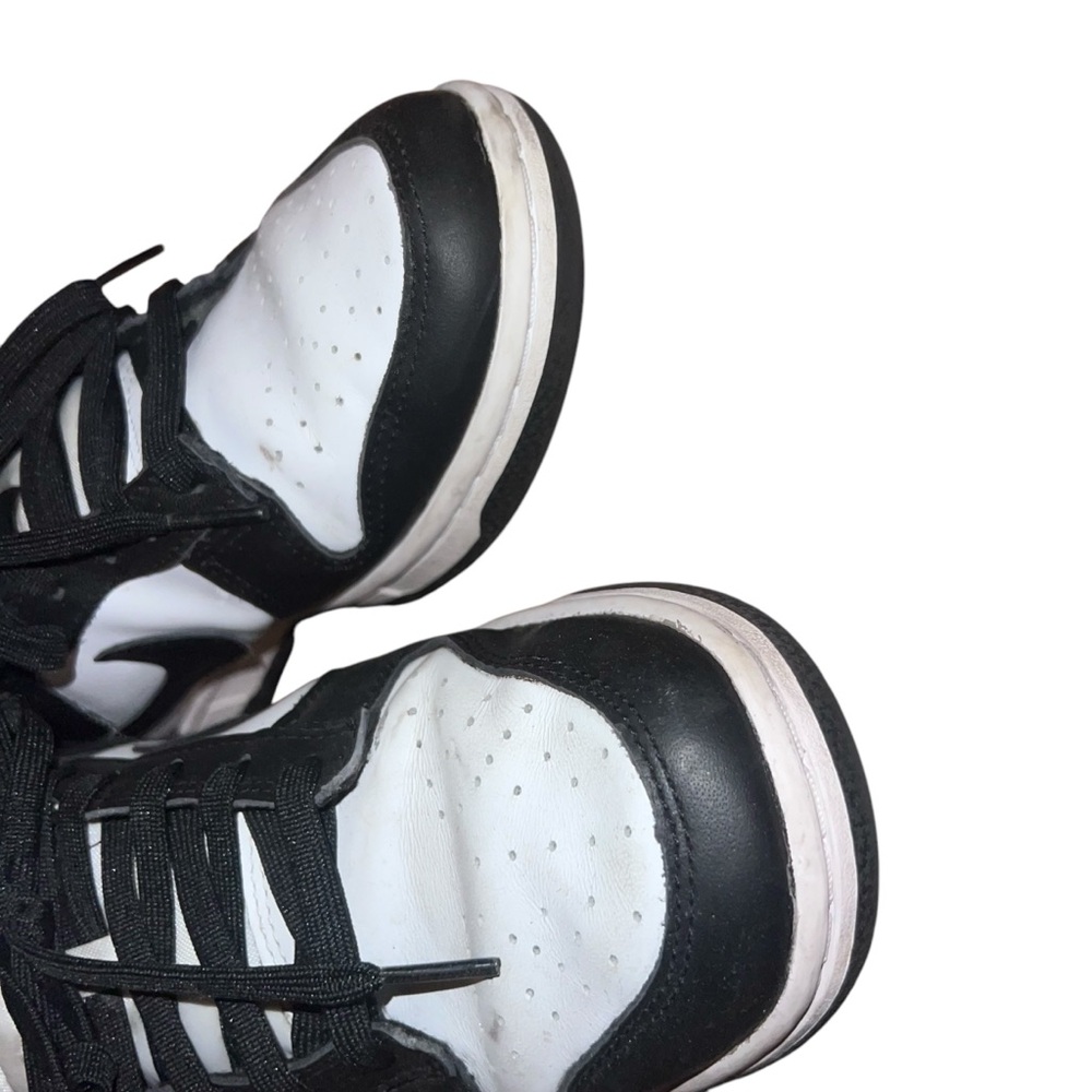 Nike Dunk Low – Black & White Men’s Sneakers Size 8.5 - Picture 14 of 17